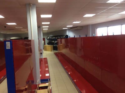 Salome Tartu store, Estonia - delivery and installation of trade equipment 2